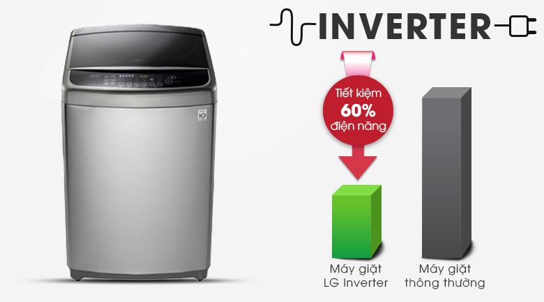 Máy giặt lồng đứng LG TH2112SSAV inverter 12 kg