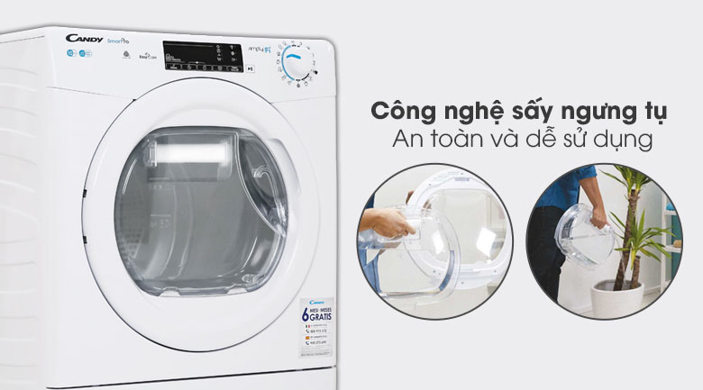 Máy sấy thông hơi là gì? Máy sấy ngưng tụ là gì?