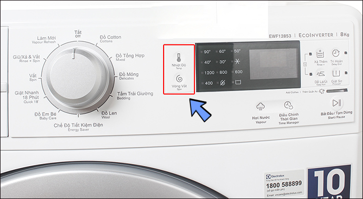 Nguyên nhân và cách khắc phục máy giặt Electrolux báo lỗi LOC