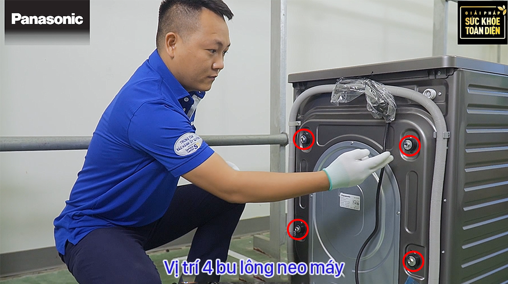 Cách tránh hiện tượng rung lắc trên máy giặt cửa ngang