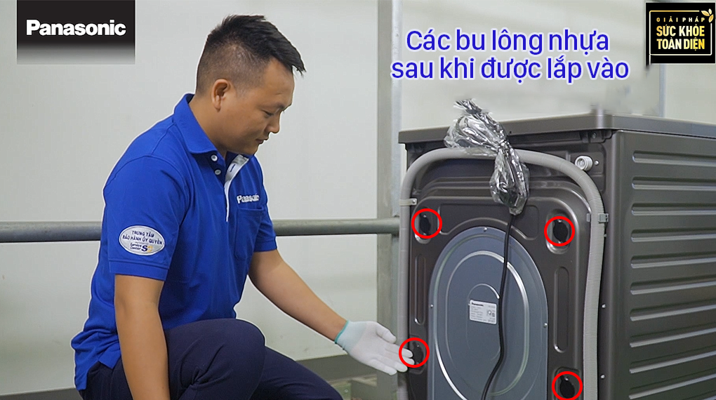 Cách tránh hiện tượng rung lắc trên máy giặt cửa ngang
