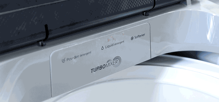 Hướng dẫn vệ sinh ngăn chứa chất tẩy và nước xả trên máy giặt