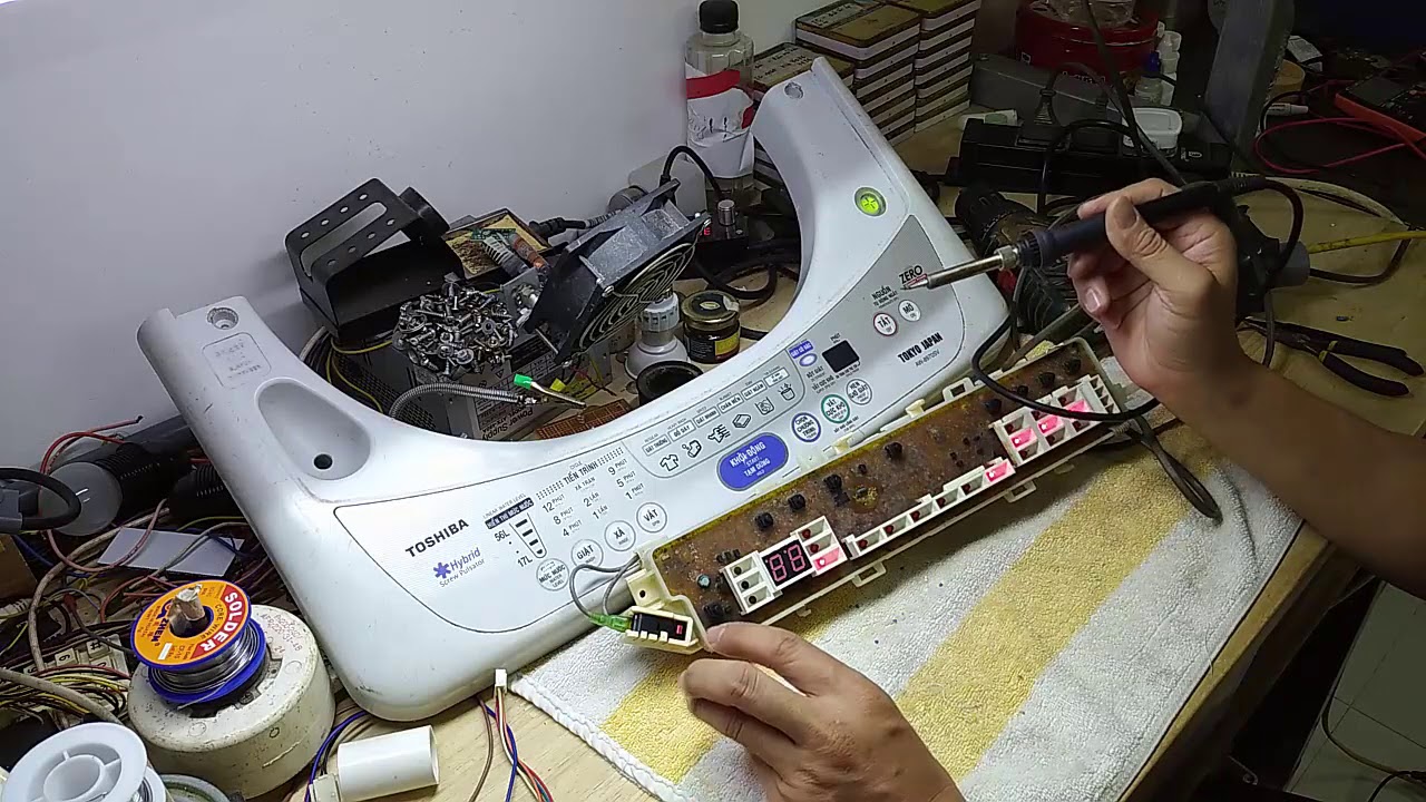 Hướng dẫn xử lý lỗi máy giặt cấp nước những không giặt