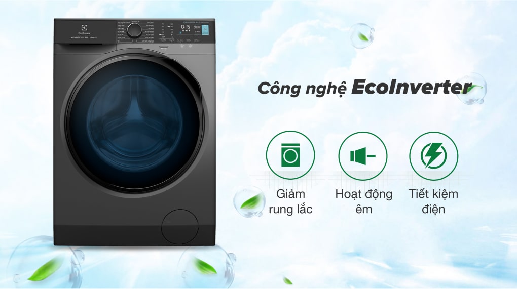 Máy giặt Electrolux EWF1024P5SB inverter 10 kg - Thế Giới Máy Giặt