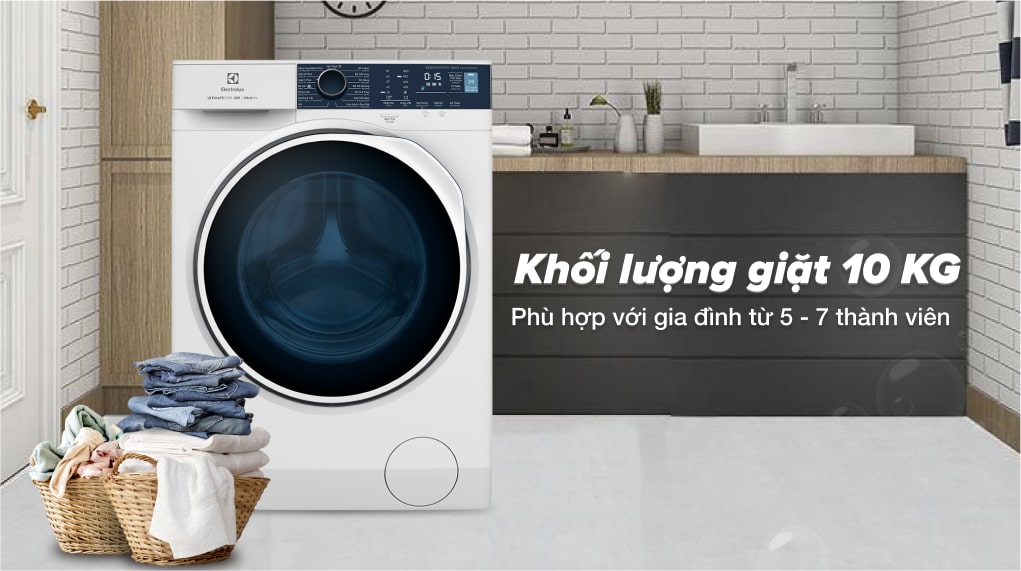 Máy giặt Electrolux EWF1024P5WB inverter 10 kg - Thế Giới Máy Giặt