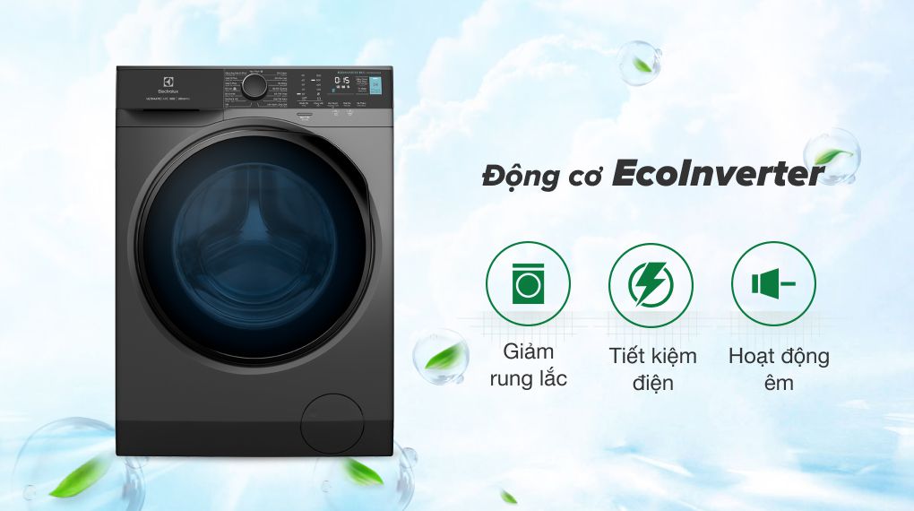 Máy giặt Electrolux EWF8024P5SB inverter 8 kg