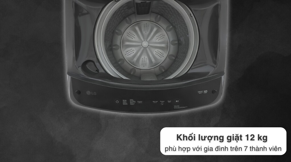 Máy giặt LG T2512VBTB – Khối lượng lớn, đa dạng chương trình giặt tiện lợi