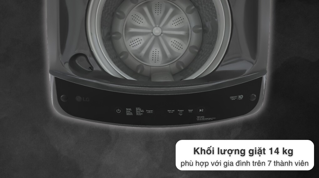 Máy giặt LG T2514VBTB – Giặt sạch hiệu quả, đáp ứng nhu cầu gia đình đông người