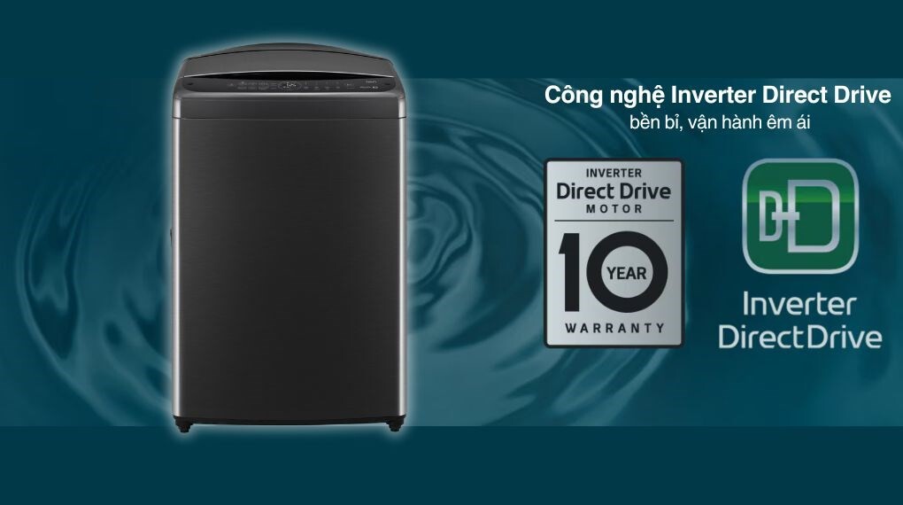 Máy giặt LG giá rẻ – Tiết kiệm điện nước, vận hành ổn định với động cơ Inverter hiện đại