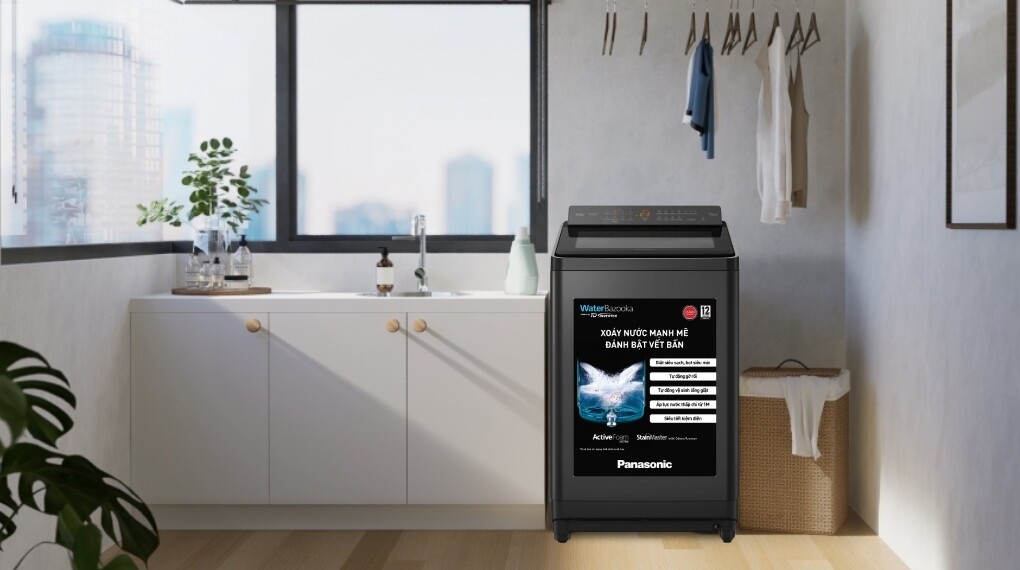 Máy giặt Panasonic NA-FD125X3BV inverter 12.5kg – Thiết kế hiện đại, bền đẹp theo thời gian
