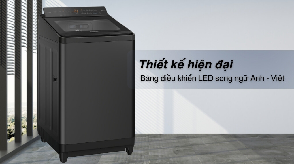 Máy giặt Panasonic NA-FD125X3BV inverter 12.5kg – Thiết kế sang trọng, bền bỉ theo thời gian