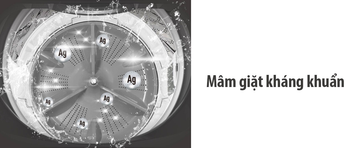 Máy Giặt Panasonic NA-F90S10BRV – Giặt sạch và kháng khuẩn vượt trội