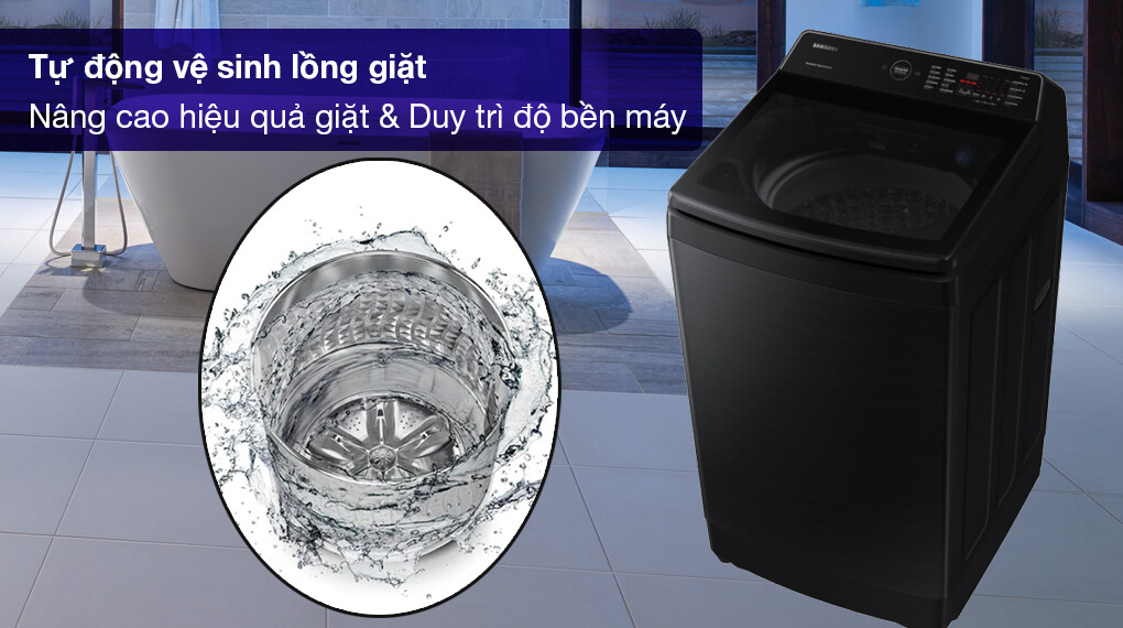 Máy giặt Samsung giá rẻ – Tiện ích thông minh, sử dụng dễ dàng