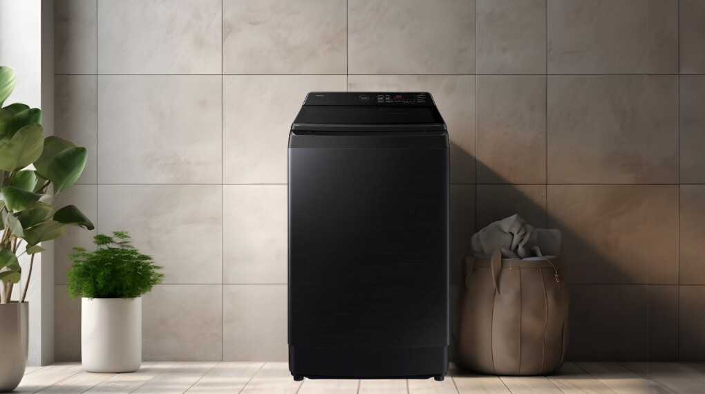 Máy giặt Samsung WA80F13S5BSV Inverter 13kg - Thiết kế hiện đại, bền bỉ theo thời gian