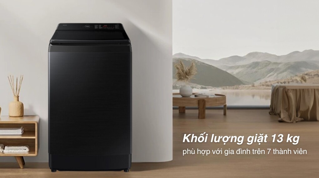 Máy giặt Samsung WA80F13S5BSV - Khối lượng lớn, chương trình giặt đa dạng