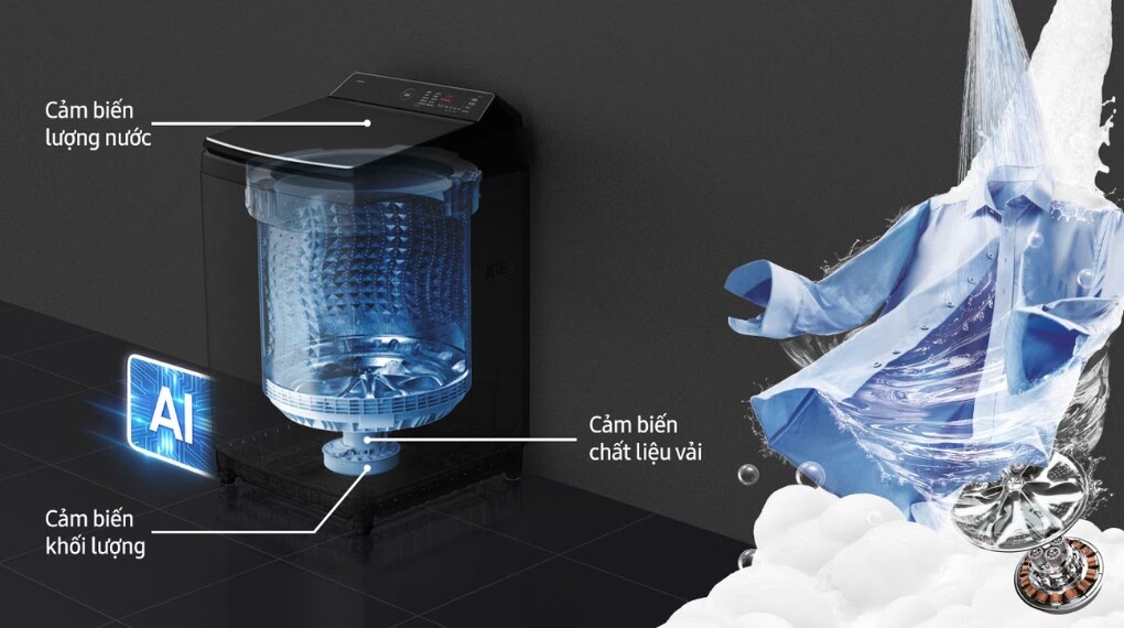 Máy giặt Samsung - Công nghệ giặt thông minh, sạch sâu vượt trội