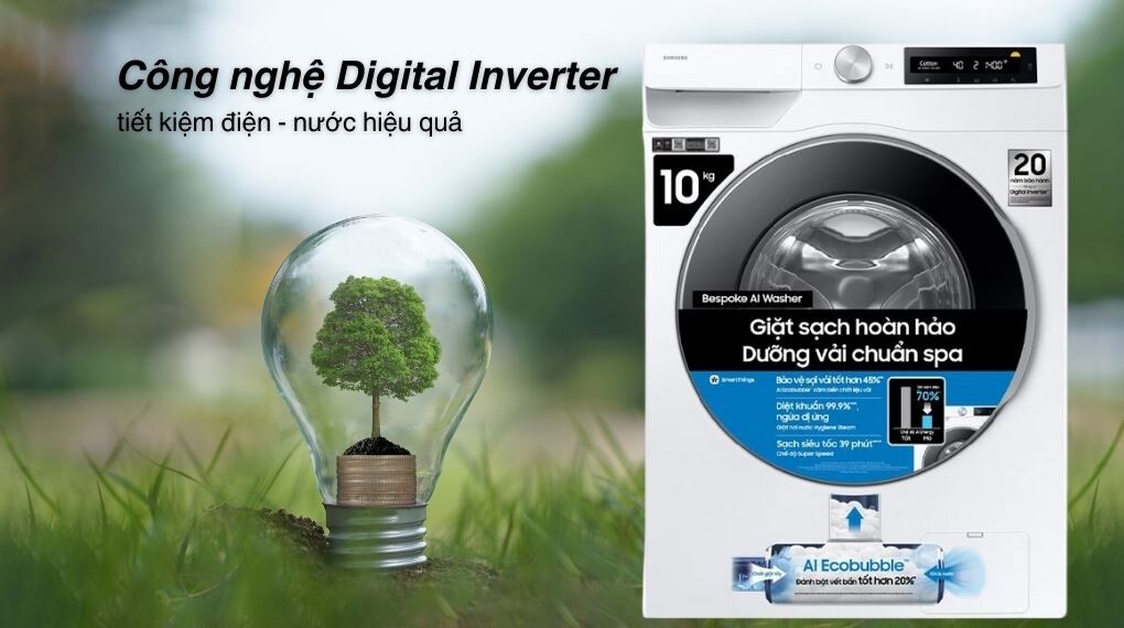 Máy giặt Samsung giá rẻ – Tiết kiệm điện năng, vận hành bền bỉ