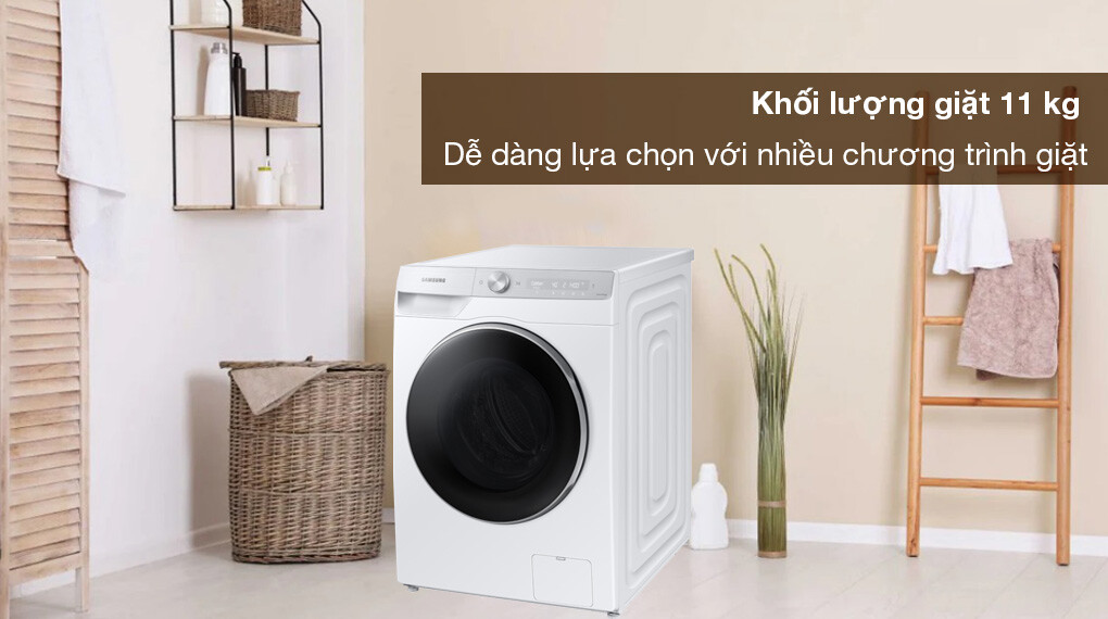 Máy giặt Samsung WW11CGP44DSHSV – Đa dạng chương trình giặt, tiết kiệm thời gian