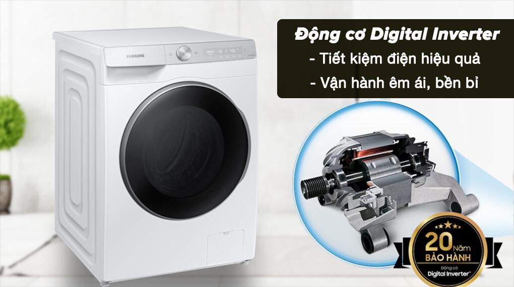 Máy giặt Samsung giá rẻ – Vận hành êm ái, tiết kiệm điện vượt trội