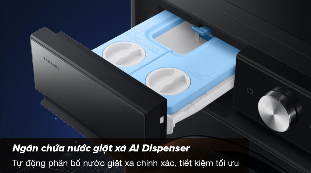 Máy giặt Samsung WW12CB944DGBSV giá rẻ tiết kiệm nước, bột giặt và thời gian