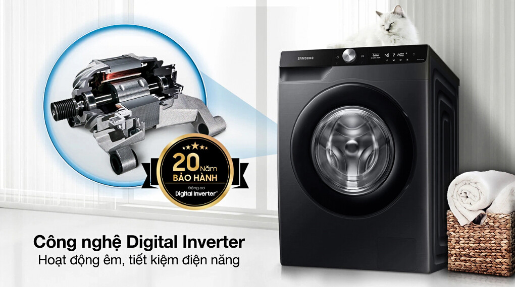 Máy giặt Samsung giá rẻ – Vận hành bền bỉ, tiết kiệm điện năng hiệu quả