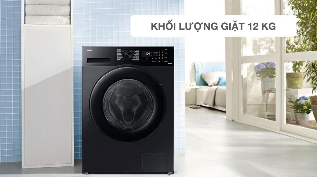 Máy giặt Samsung WW12CGC04DABSV đáp ứng nhu cầu giặt giũ đa dạng
