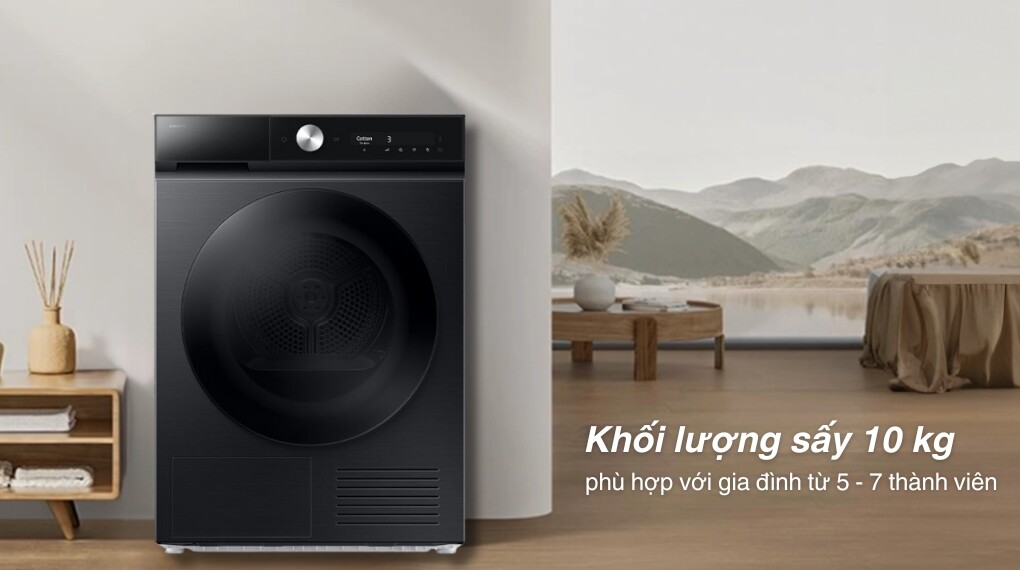Máy sấy bơm nhiệt Samsung – Đáp ứng linh hoạt mọi nhu cầu sấy quần áo
