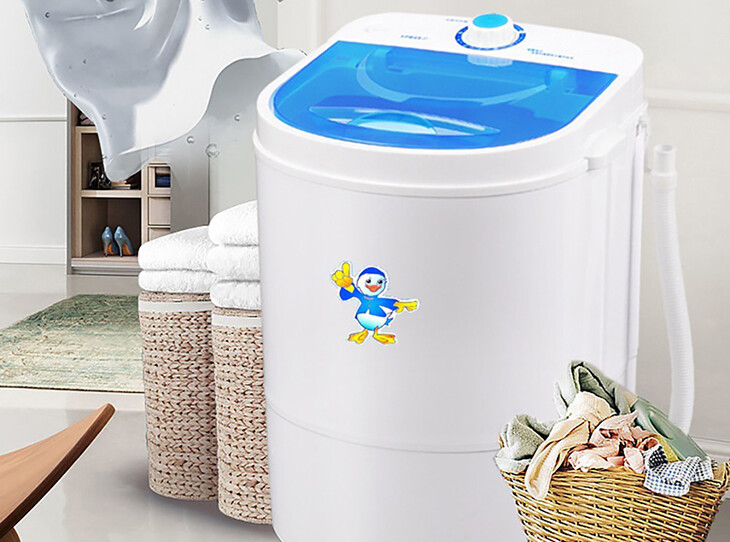 Máy giặt mini bán tự động là gì?