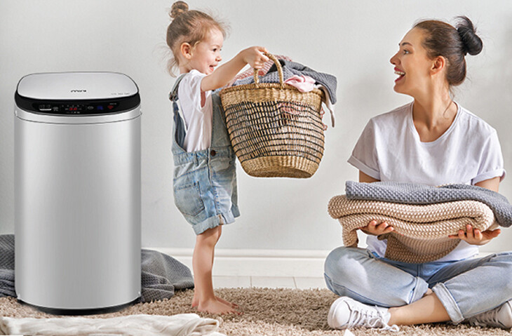 Máy giặt mini bán tự động có chức năng vắt – Tiện lợi hơn bạn nghĩ