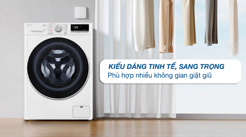 Máy giặt cửa ngang LG – Nâng tầm không gian sống