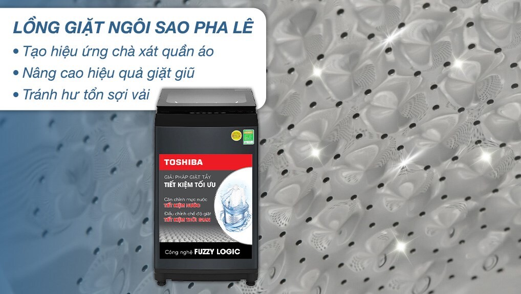 Lồng giặt ngôi sao pha lê – Giặt sạch nhẹ nhàng, lưu hương lâu dài
