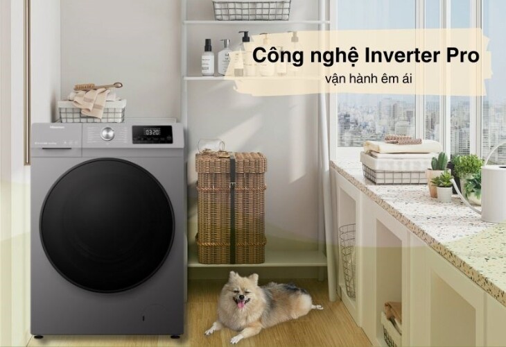 Vận Hành Êm Ái, Tiết Kiệm Điện Với Inverter Pro