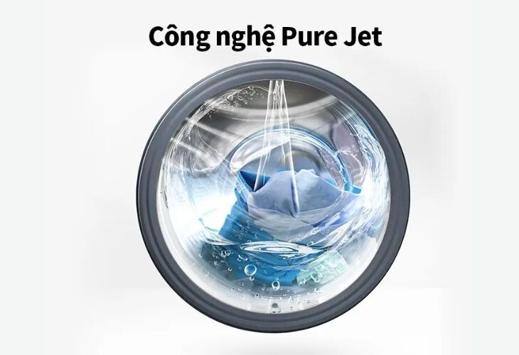 Pure Jet – Giặt Sạch Mạnh Mẽ, Loại Bỏ Mọi Cặn Bẩn