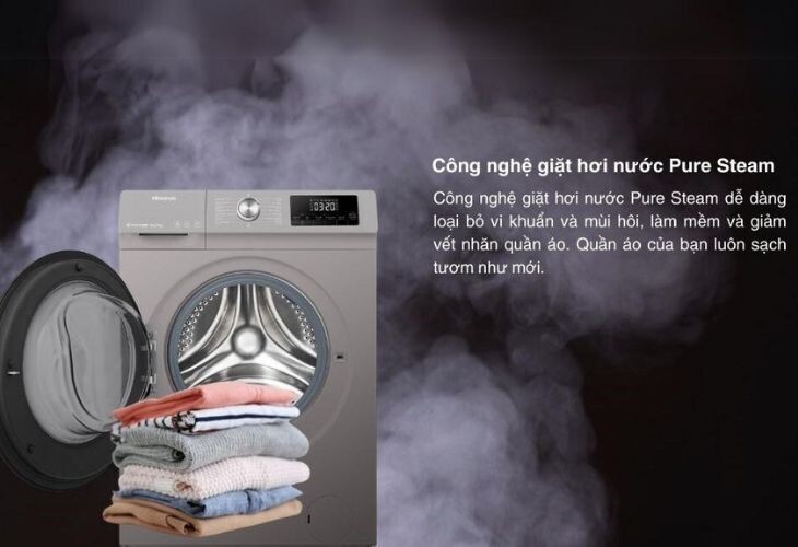 Giặt Hơi Nước Pure Steam – Sạch Khuẩn, Mềm Mại Từng Sợi Vải
