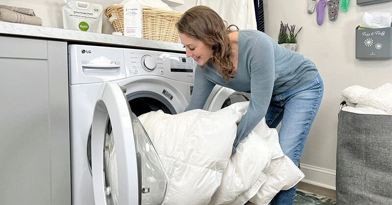 Lưu Ý Khi Giặt Chăn Mền Bằng Máy Giặt