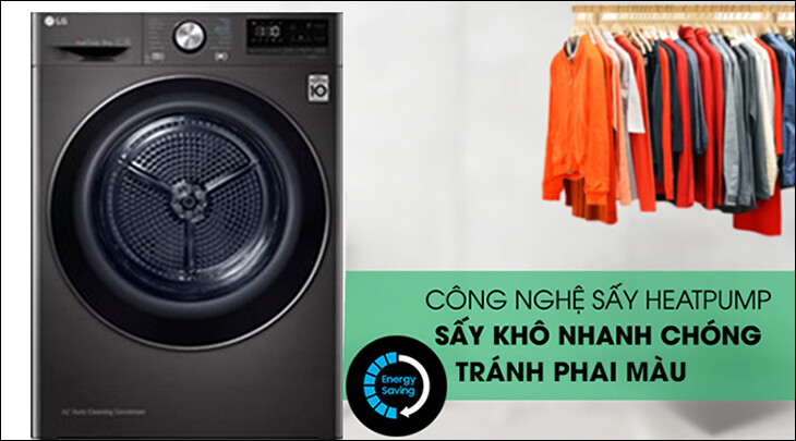 Máy Sấy Bơm Nhiệt – Sấy Khô Quần Áo Hiệu Quả, Tiết Kiệm Điện Năng