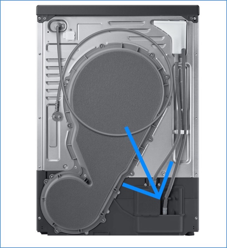 Vệ Sinh Ống Thoát Nước Máy Sấy Samsung