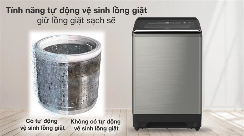 Nguyên nhân máy giặt Hitachi bị kẹt cửa do không vệ sinh định kỳ và cách khắc phục