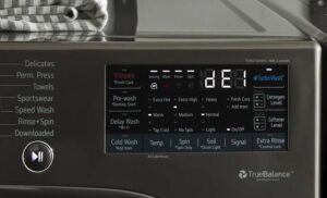 Máy Giặt LG Báo Lỗi DE1? Nguyên Nhân Và Cách Khắc Phục