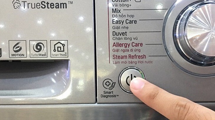 Khởi Động Lại Máy Giặt LG Để Xử Lý Lỗi DE1