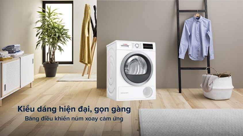 Chất Liệu Máy Sấy Quần Áo Bosch Cao Cấp, Bền Đẹp