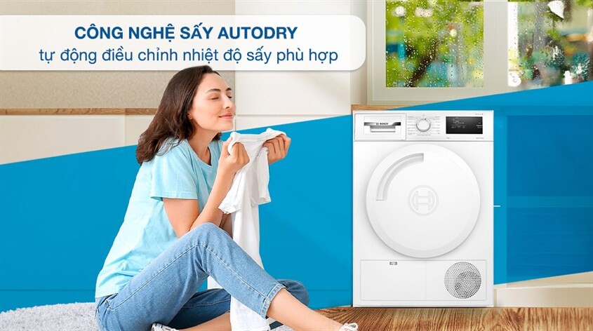 Công Nghệ Sấy Thông Minh Trên Máy Sấy Bosch
