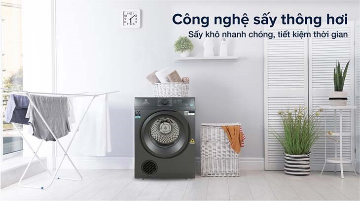 Máy Sấy Úp Ngược – Tích Hợp Công Nghệ Hiện Đại, Sấy Nhanh Và An Toàn