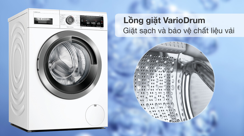 Đặc điểm nổi bật của máy giặt Bosch