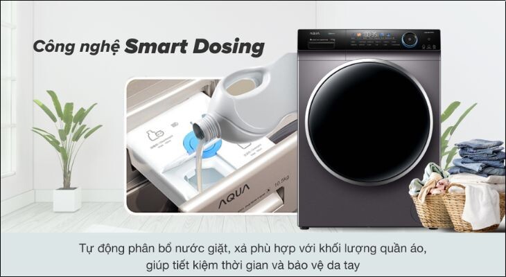Ưu điểm của công nghệ Smart Dosing trên máy giặt