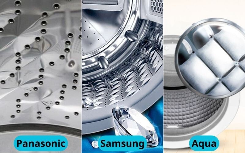 So Sánh Lồng Giặt Sazanami Với Các Thiết Kế Khác