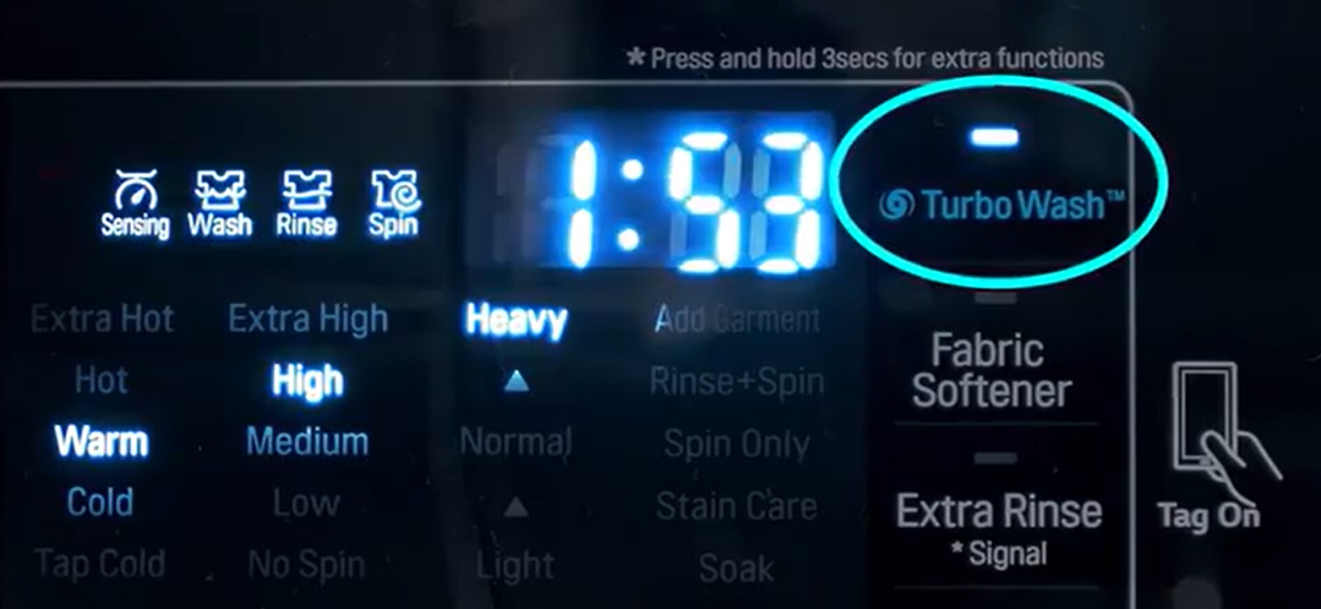 TurboWash là gì? Công nghệ giặt siêu tốc tối ưu thời gian và hiệu quả