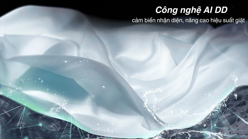 Cảm biến AI DD™ – Tự động tối ưu chu trình giặt thông minh