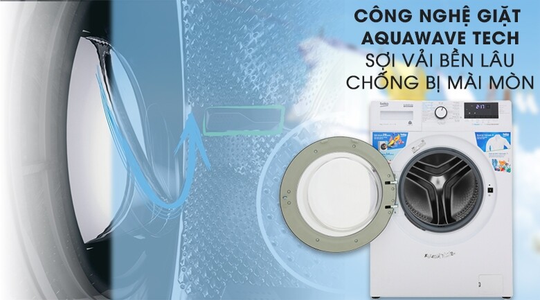 Ưu điểm nổi bật của công nghệ giặt sóng Aquawave Beko